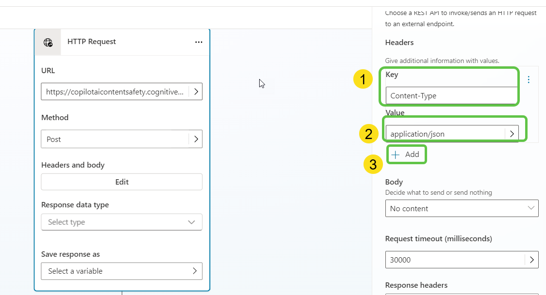 Add Content-Type Header